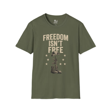 Freedom Isn't Free T-Shirt - Patriotic Military Graphic Tee